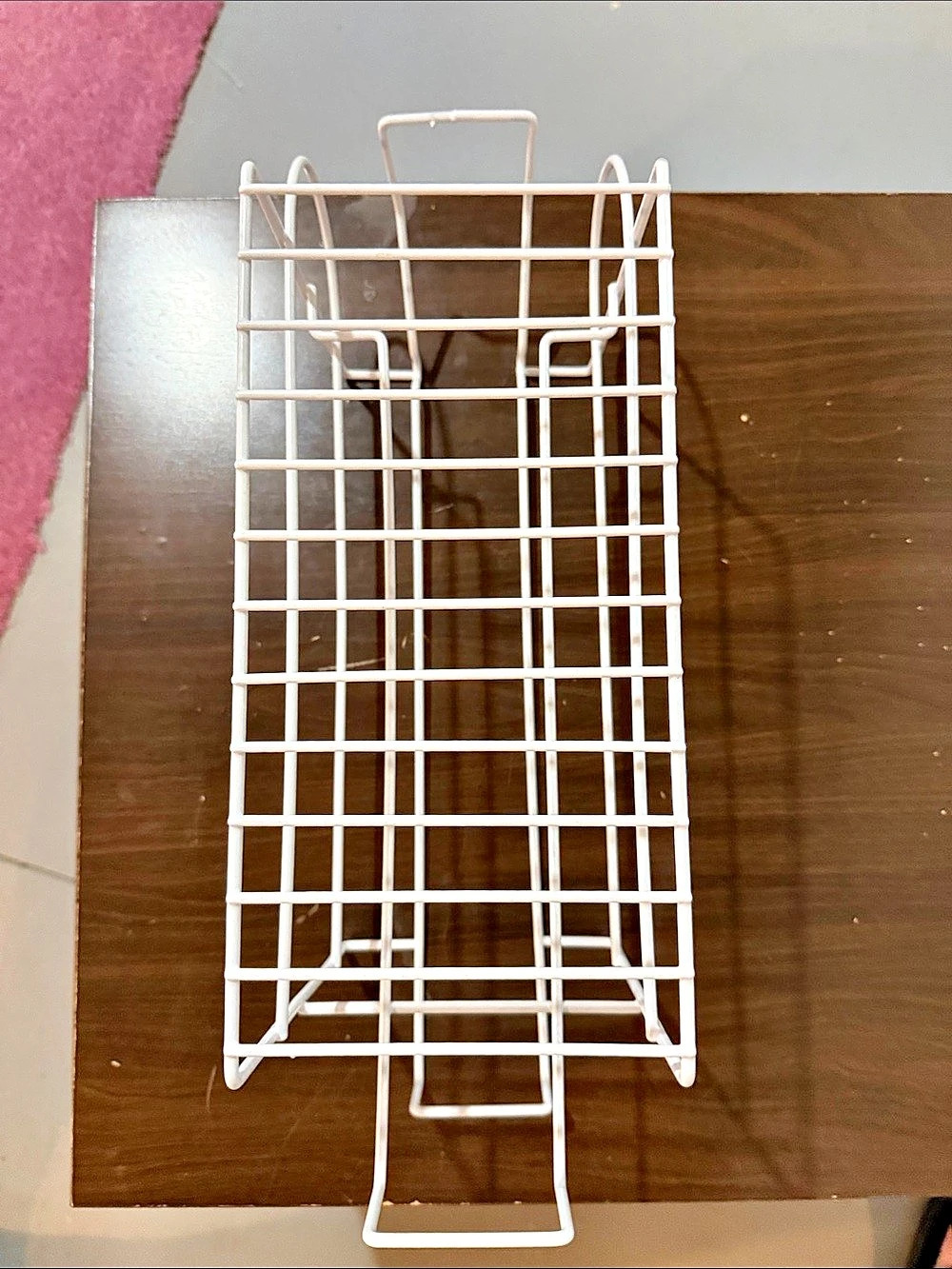 White Wire Storage can Organizer